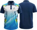 PYNAK 'Hydro-Volt' Abstract Graphic Polo | Premium Moisture-Wicking Activewear - Image 3