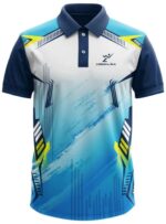 PYNAK 'Hydro-Volt' Abstract Graphic Polo | Premium Moisture-Wicking Activewear